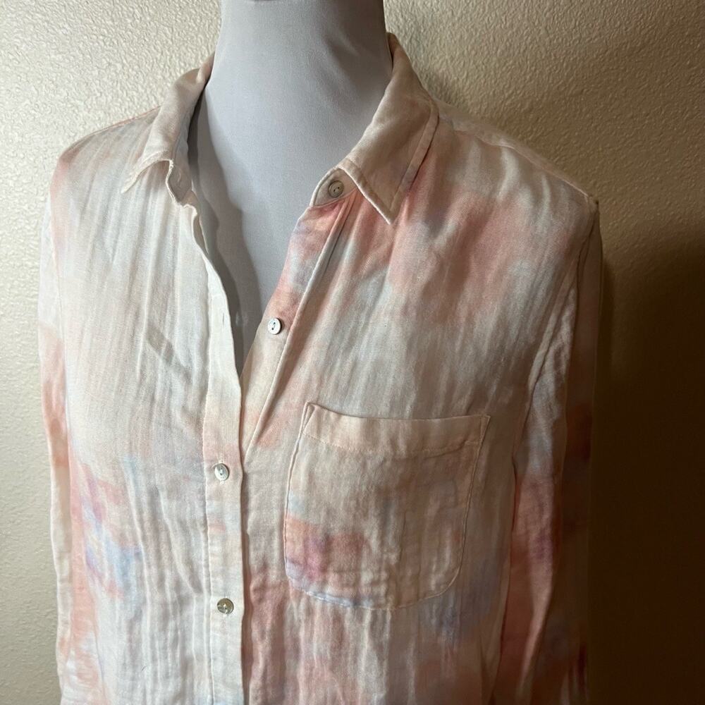 Rails Ellis Daybreak Small Tie-Dye Button-Down Sh… - image 3